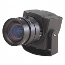 Kamera kolor z obiektywem 4mm, Hi-Resolution (520 linii TV), funkcja Dzień/Noc (IR Sensitive), wymiary (mm): 37,5 x39,5 x 26,5