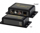 1-kanałowy transreceiver UTP do transmisji audio, wideo i RS-485
