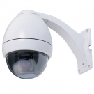 Zintegrowana kamera obrotowa (sterowanie pion, poziom i zoom), zewnętrzna, funkcja Dzień/Noc (IR Sensitive)