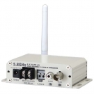 Nadajnik bezprzewodowy 5,8 GHz, 8 kanałów, zasięg transmisji obrazu + dźwięk + sygnał alarmowy do 100m