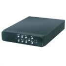 Rejestrator cyfrowy 4-kanałowy, detekcja ruchu, port USB do komunikacji z PC, obudowa MINI